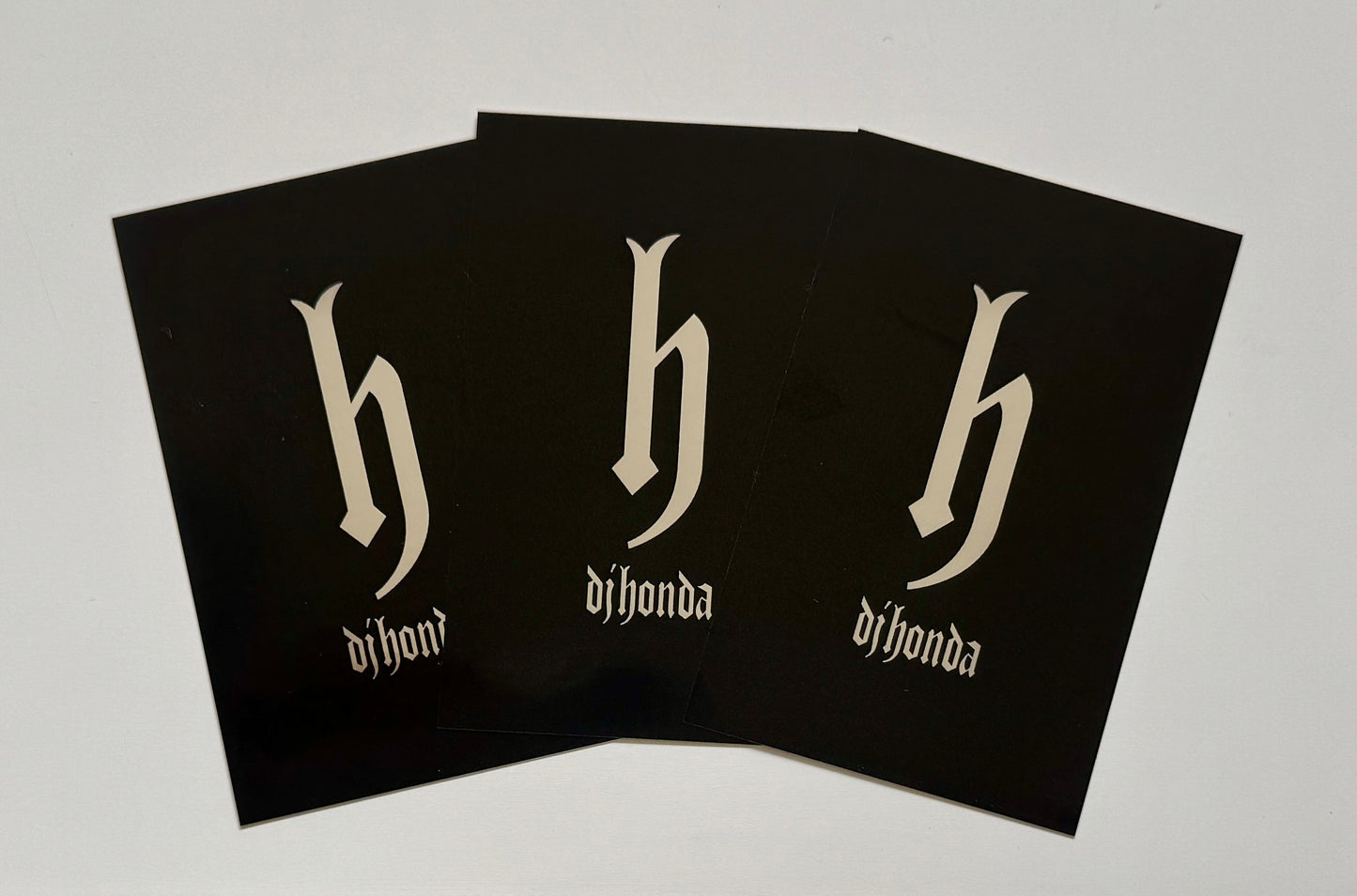 dj honda originals ステッカー 3枚セット / Sticker Pack (3pcs)