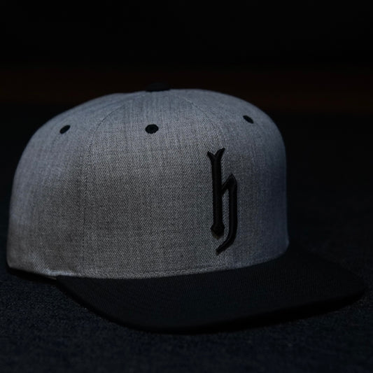 dj honda originals baseball cap"light gray x black"