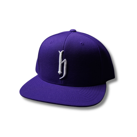 dj honda originals baseball cap "purple x white"