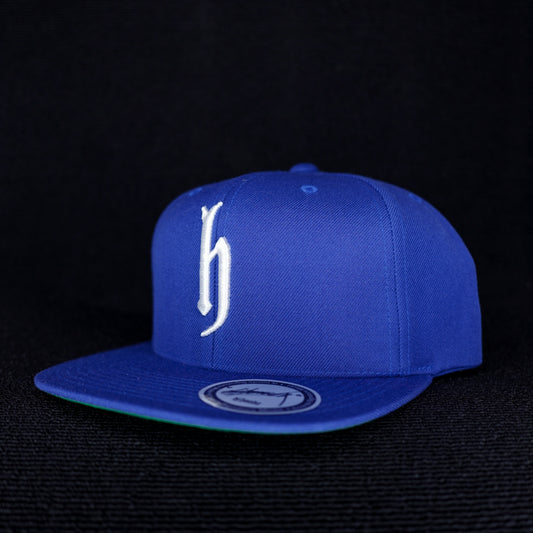 dj honda originals baseball cap"blue x white"
