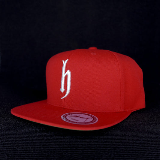 dj honda originals baseball cap"red x white"