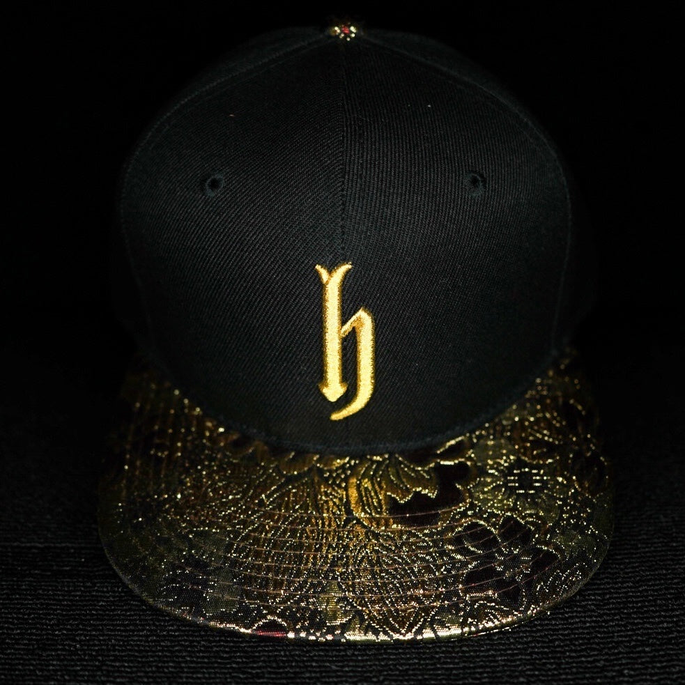 dj honda originals baseball cap"pattern x gold"