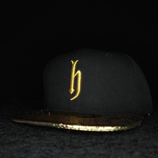 dj honda originals baseball cap"pattern x gold"