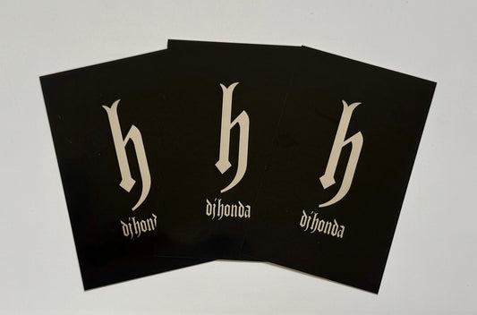 dj honda originals ステッカー 3枚セット / Sticker Pack (3pcs)